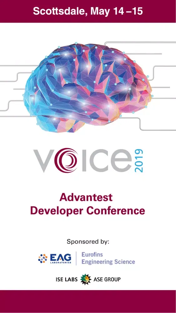 Advantest VOICE 2019 USA 스크린샷