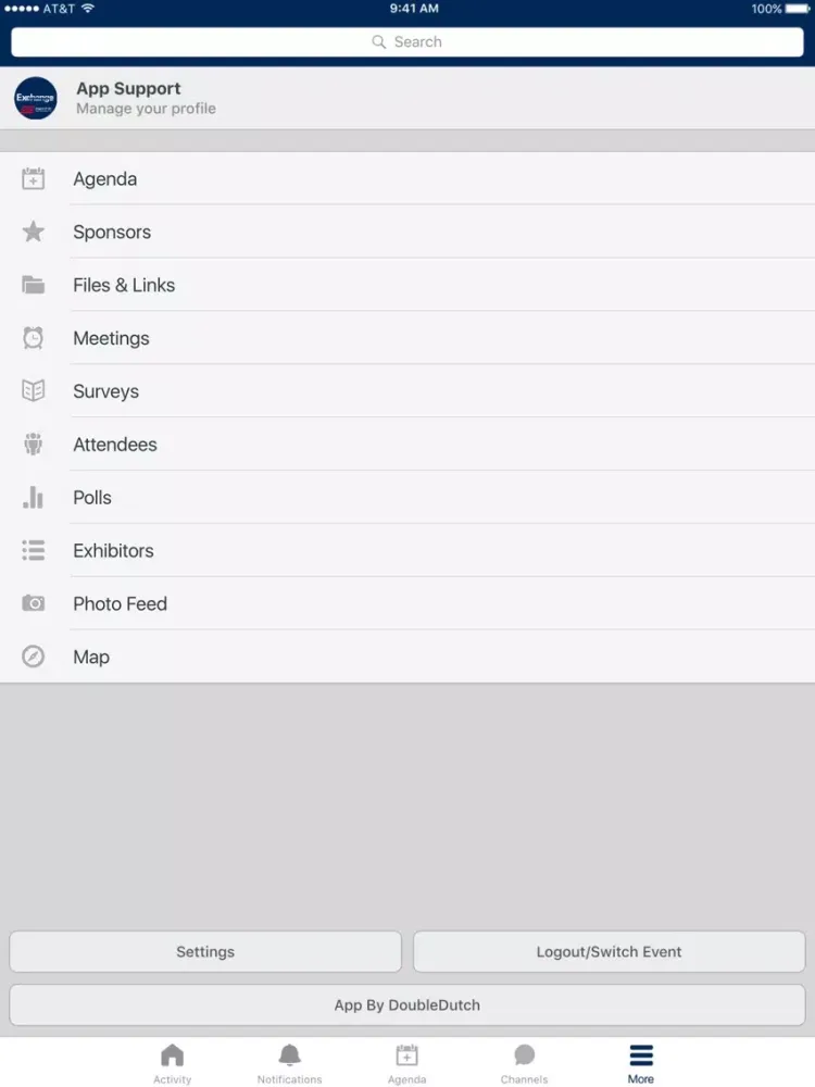AHE EXCHANGE 2019 iPad 应用截图