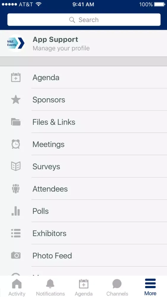 Скриншоты American Express M&E Events