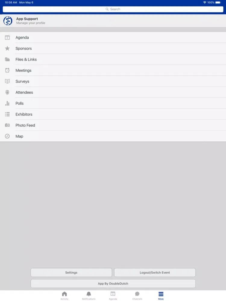 صور APA Meetings iPad 