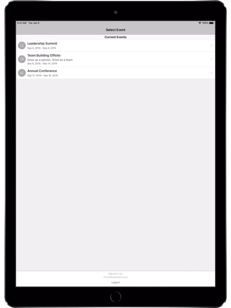 ASHHRA iPad  Ekran Görüntüleri