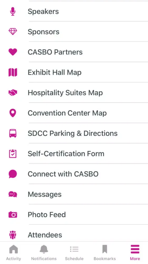 Tangkapan layar 2020 CASBO Annual Conference
