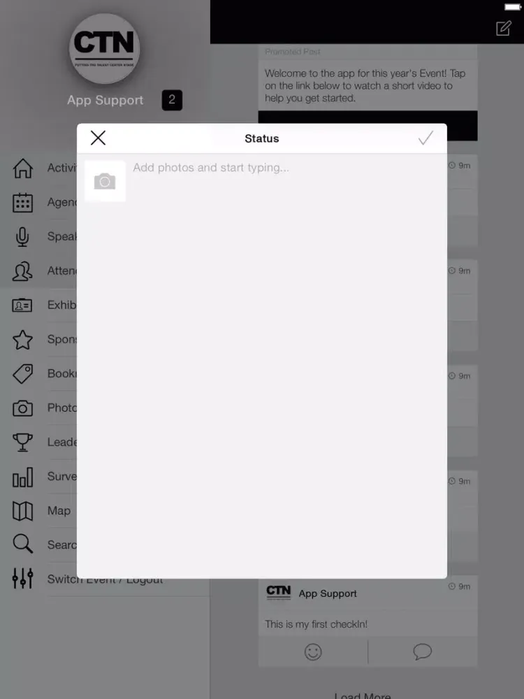Creative Talent Network iPad  Screenshots