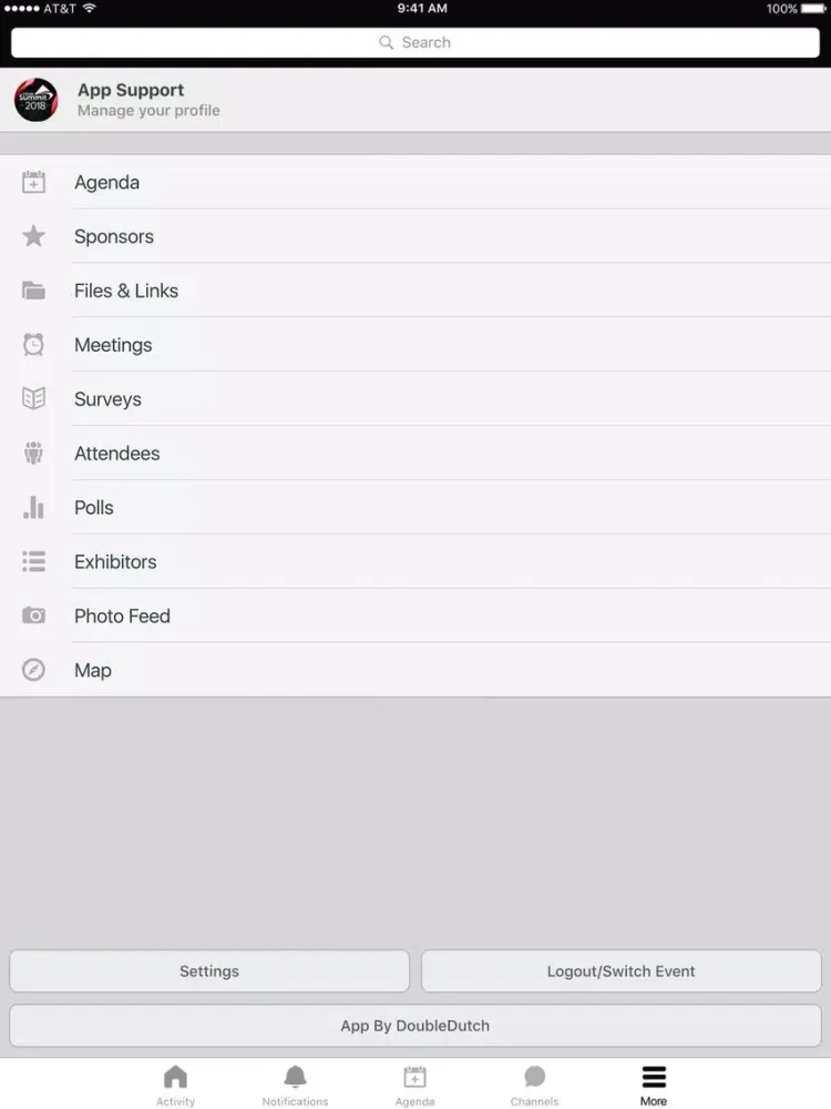 2018 DISH Team Summit iPad 应用截图