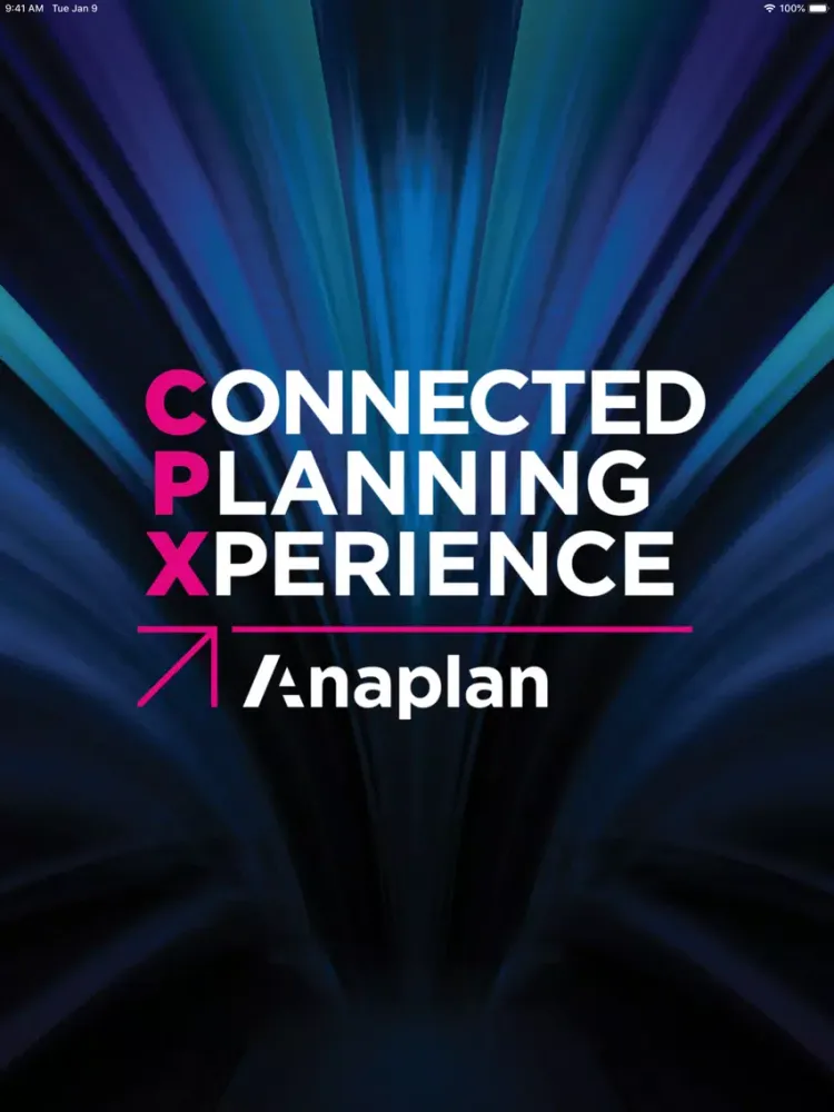 Anaplan CPX iPad  स्क्रीनशॉट