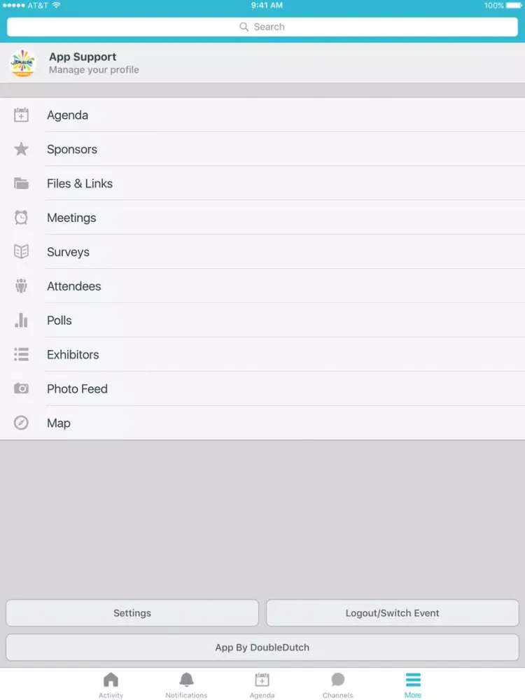 Capturas de pantalla de ADP 2017 President's Club iPad 