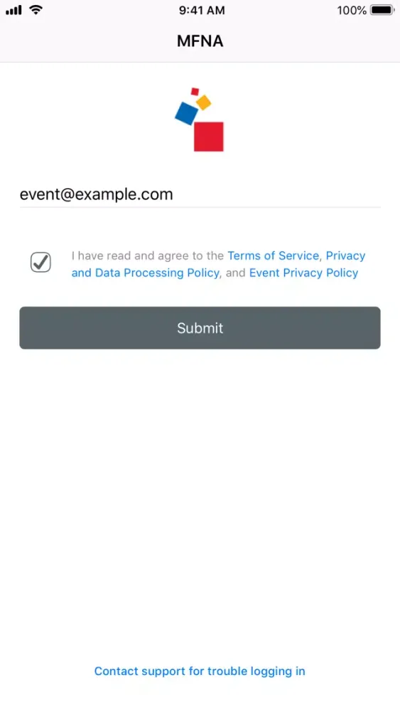 Screenshot di Messe Frankfurt North America