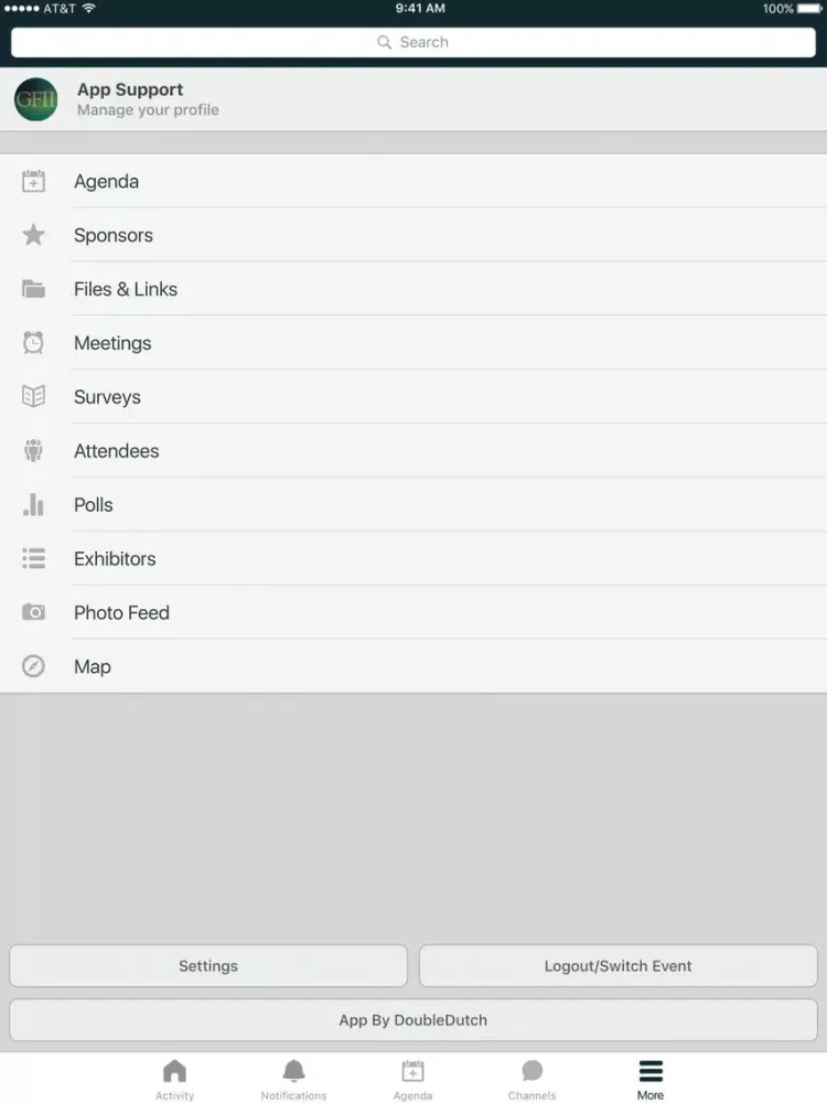 Captures d'écran de Global Fixed Income Institute iPad 