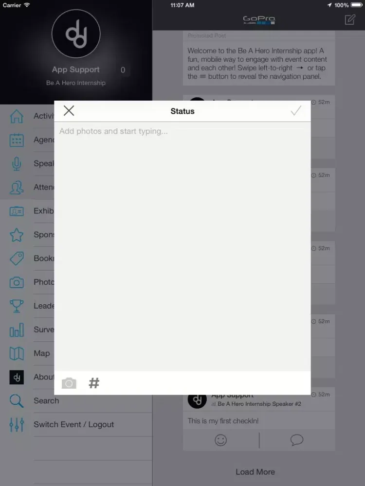 Be A Hero Internship 2014 iPad  Screenshots