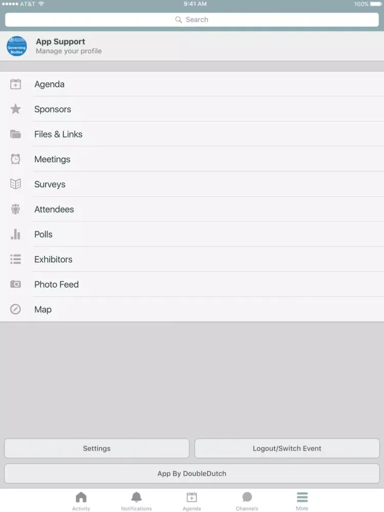 Governing Bodies iPad  Screenshots