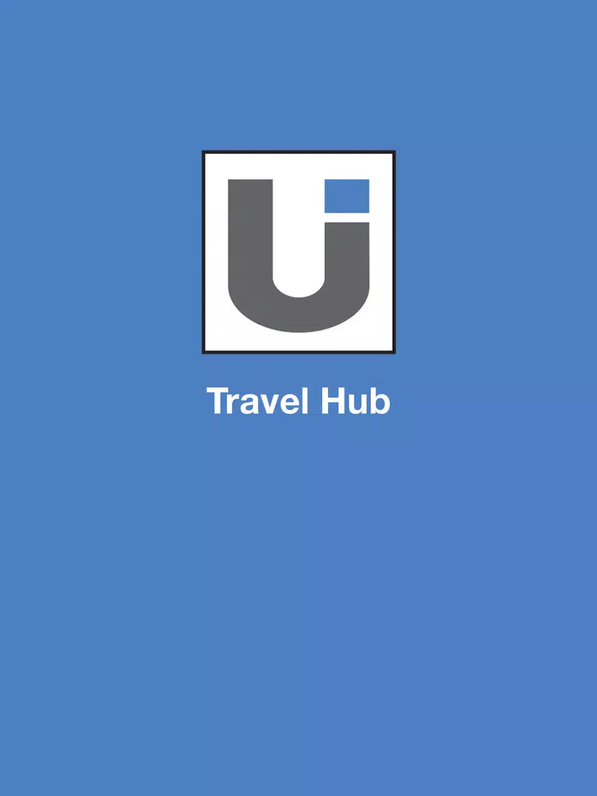 UI Travel Hub iPad 应用截图