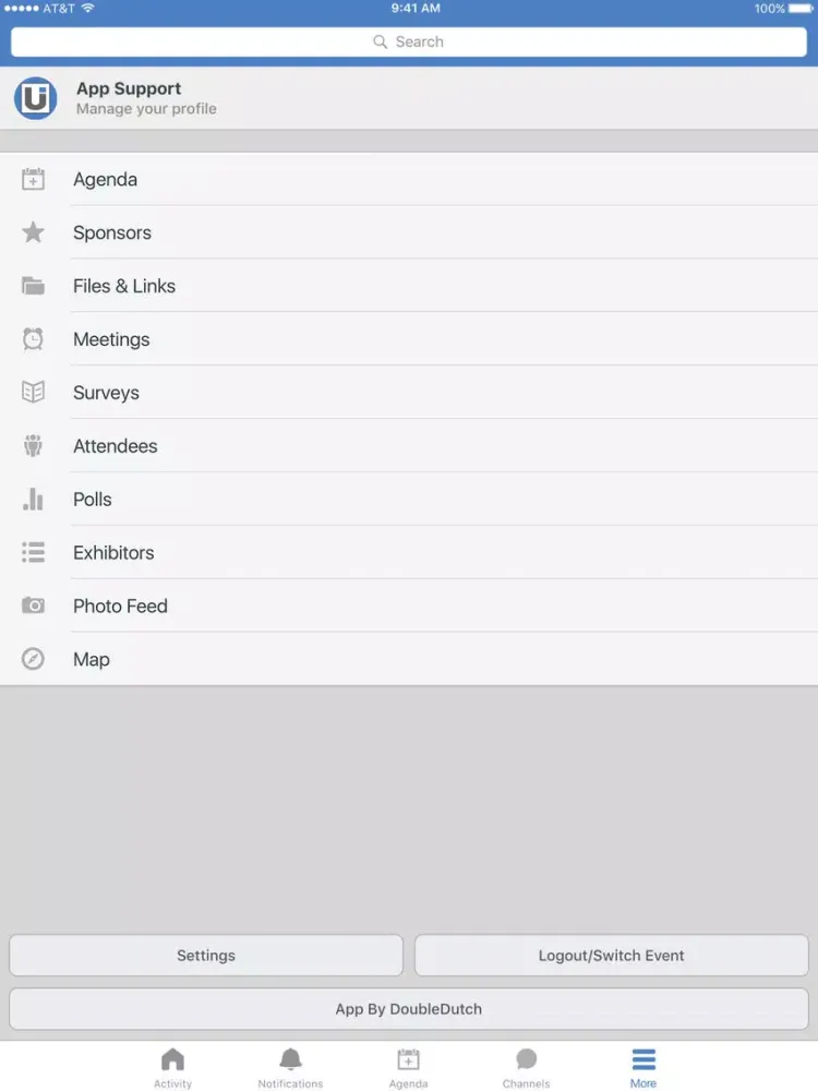 UI Travel Hub iPad 应用截图