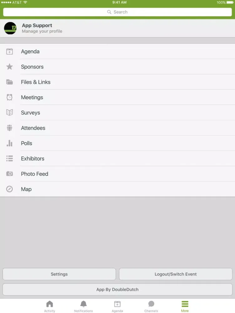 Ảnh chụp màn hình của IFT17 iPad 