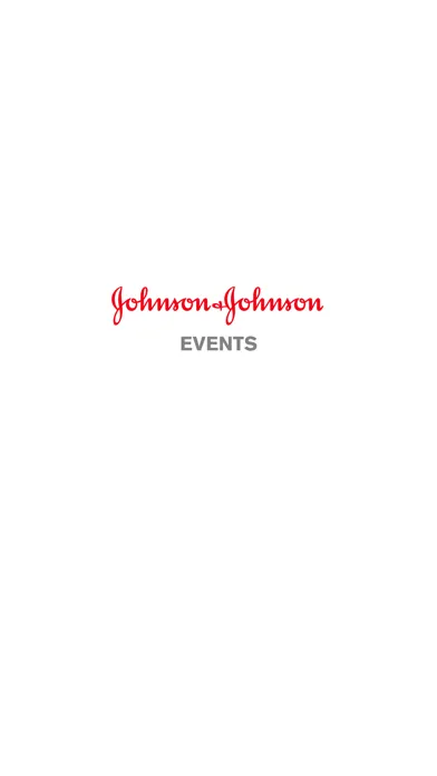 Johnson & Johnson Events 스크린샷