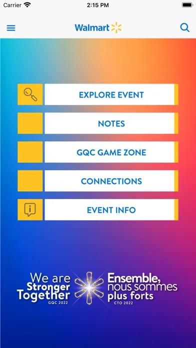 WMT Events スクリーンショット
