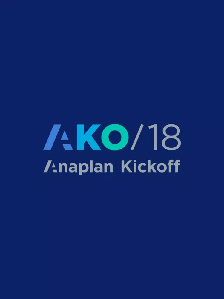 Capturas de pantalla de Anaplan Kickoff 18 iPad 