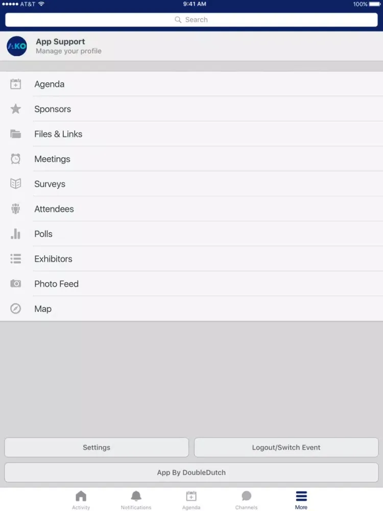 Capturas de pantalla de Anaplan Kickoff 18 iPad 