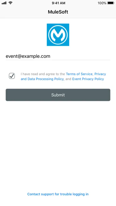 Screenshot di MuleSoft Conferences