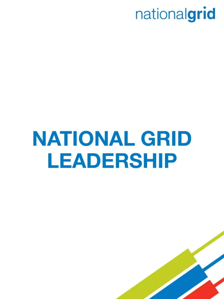 Captures d'écran de National Grid Leadership iPad 