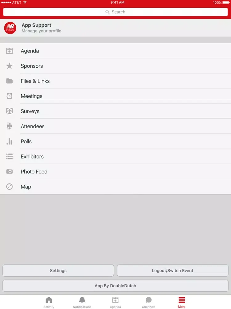 NB Events iPad 应用截图