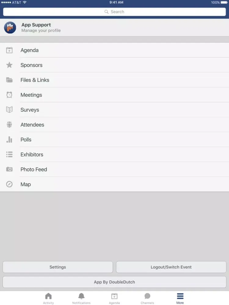 Pulse Conferences iPad  Screenshots