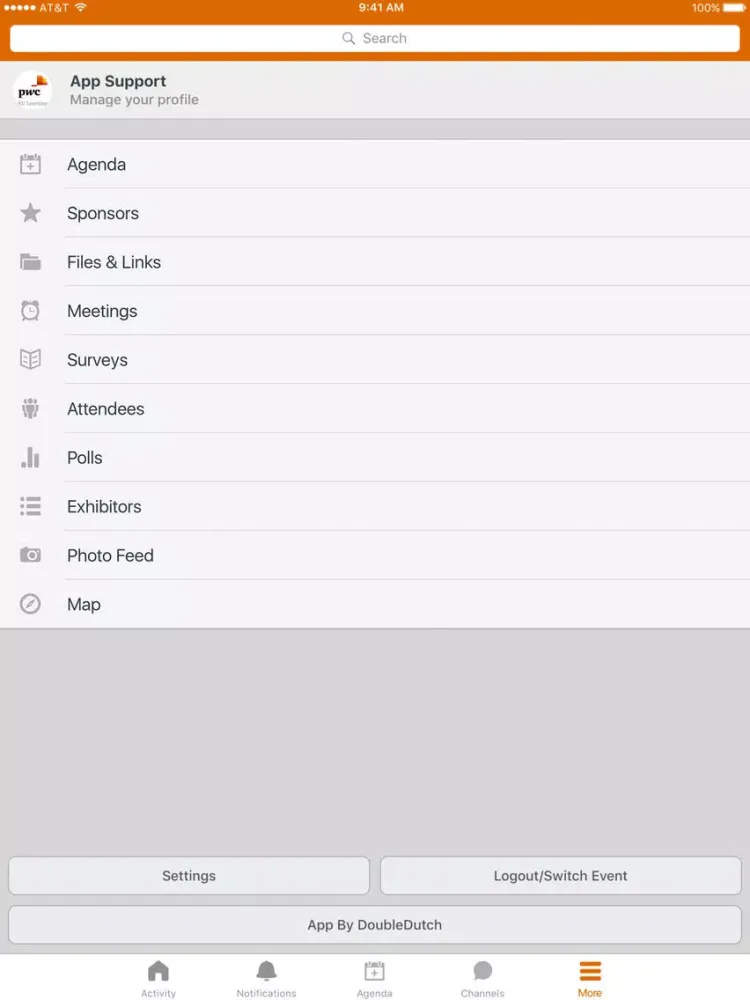 PwC Europe Learning iPad 應用截圖