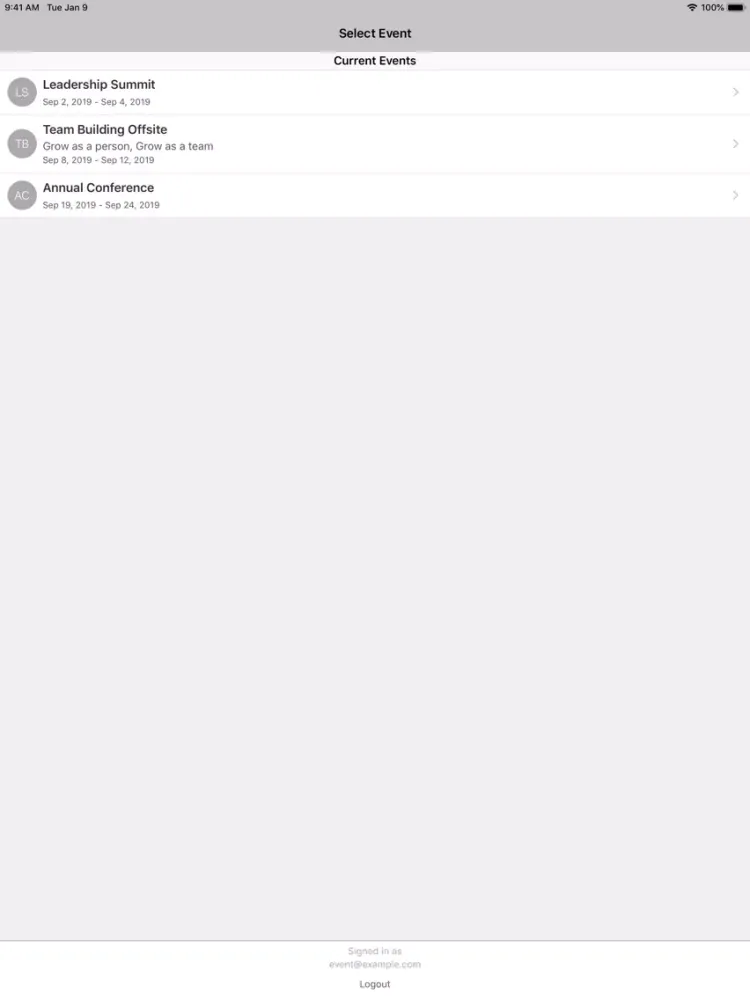 PwC Luxembourg Events iPad  स्क्रीनशॉट