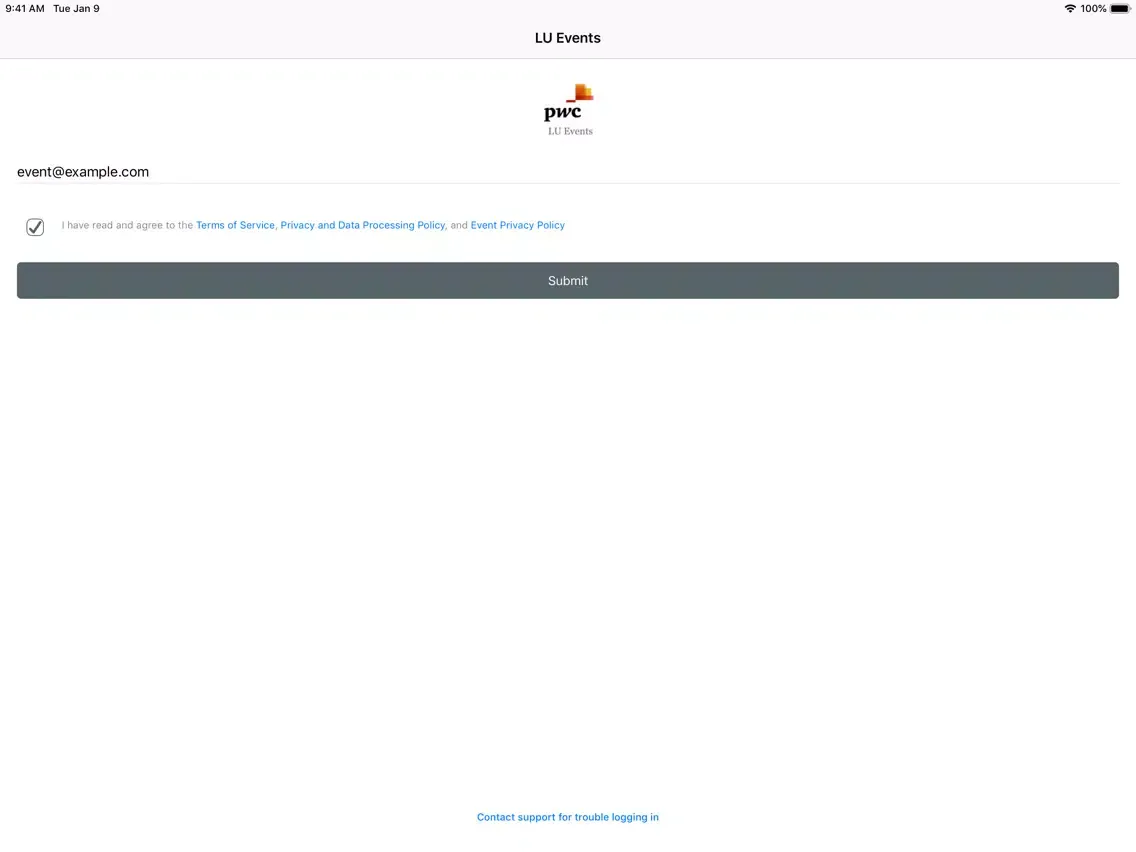 PwC Luxembourg Events iPad  स्क्रीनशॉट