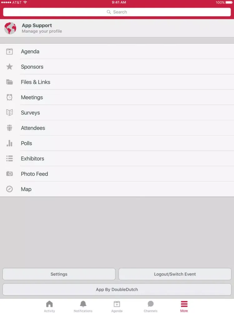 Скриншоты Gilead GLOBE Connect iPad 