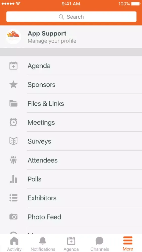 Zrzuty ekranu WSMI GA 2017 App