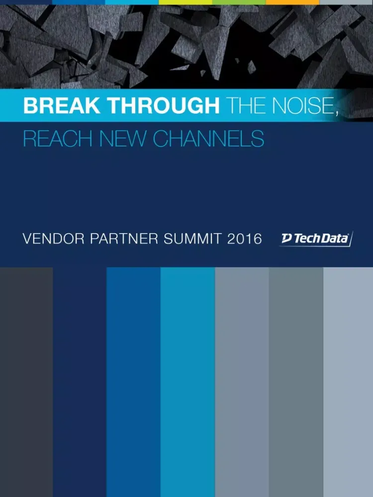 Tech Data Vendor Summit 2016 iPad  स्क्रीनशॉट