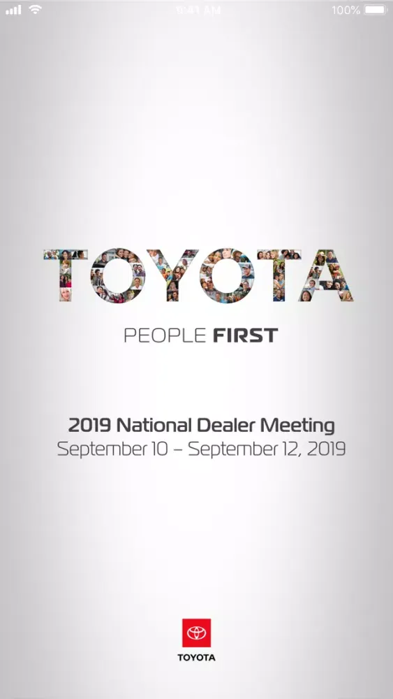 Capturas de pantalla de Toyota NDM 2019