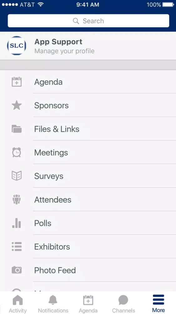 Capturas de pantalla de SLC Annual Meeting