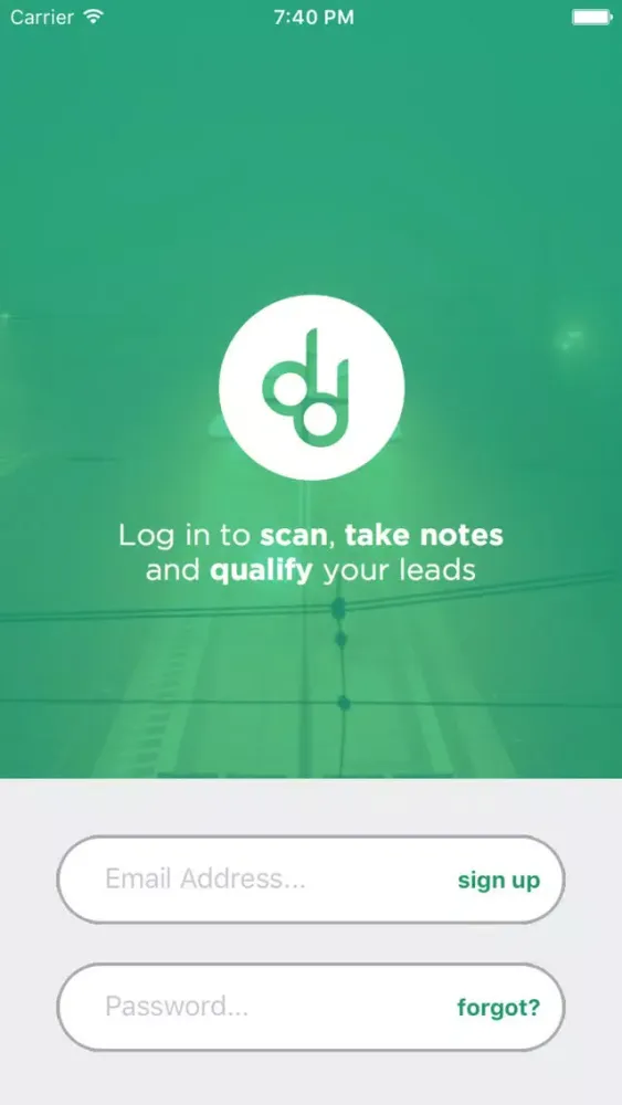 DoubleDutch Lead Scanner 스크린샷