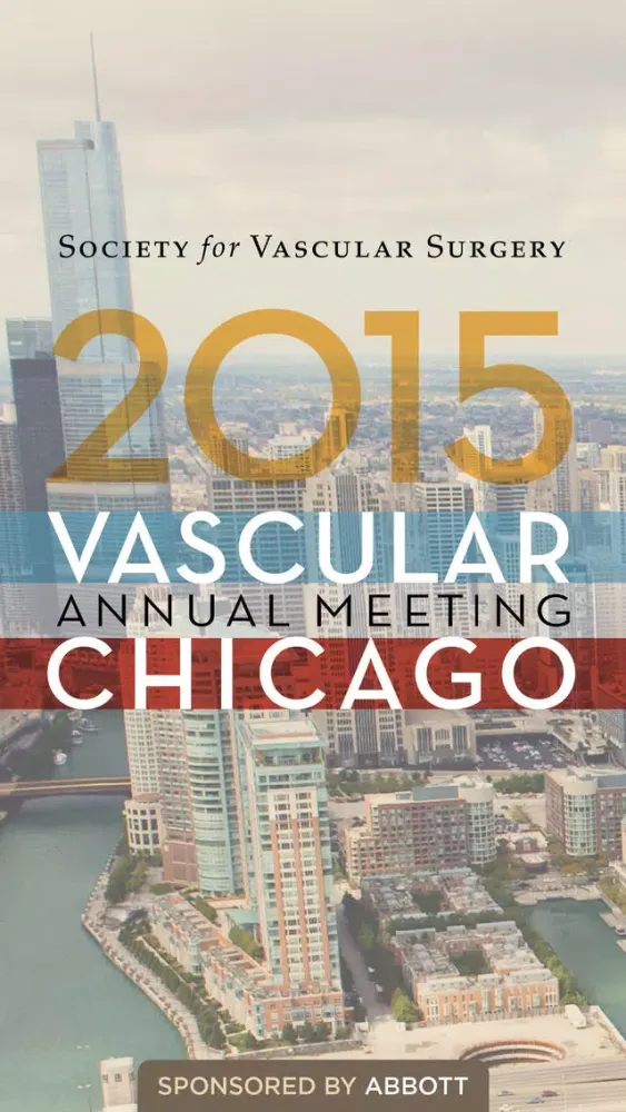Tangkapan skrin Society for Vascular Surgery