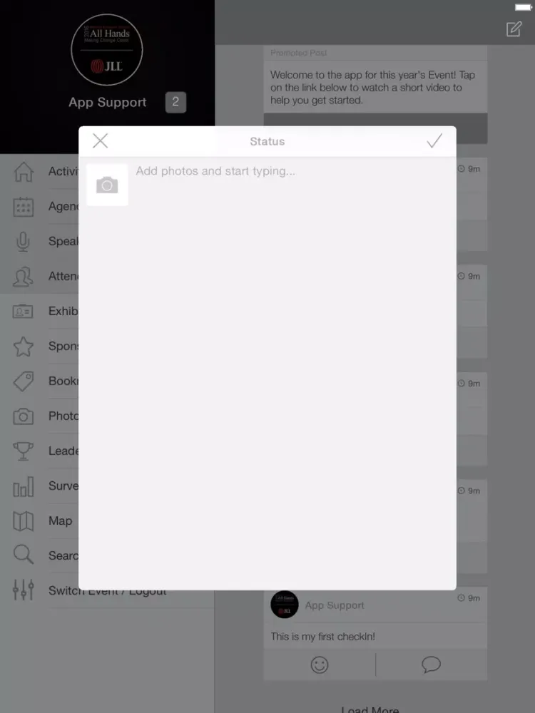Zrzuty ekranu 2016 Markets Finance All Hands iPad 