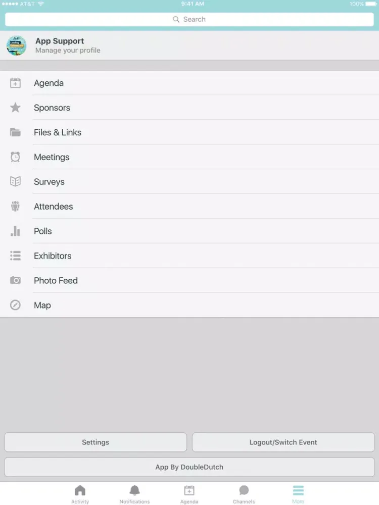 Скриншоты AHP Leading Forward Conference iPad 