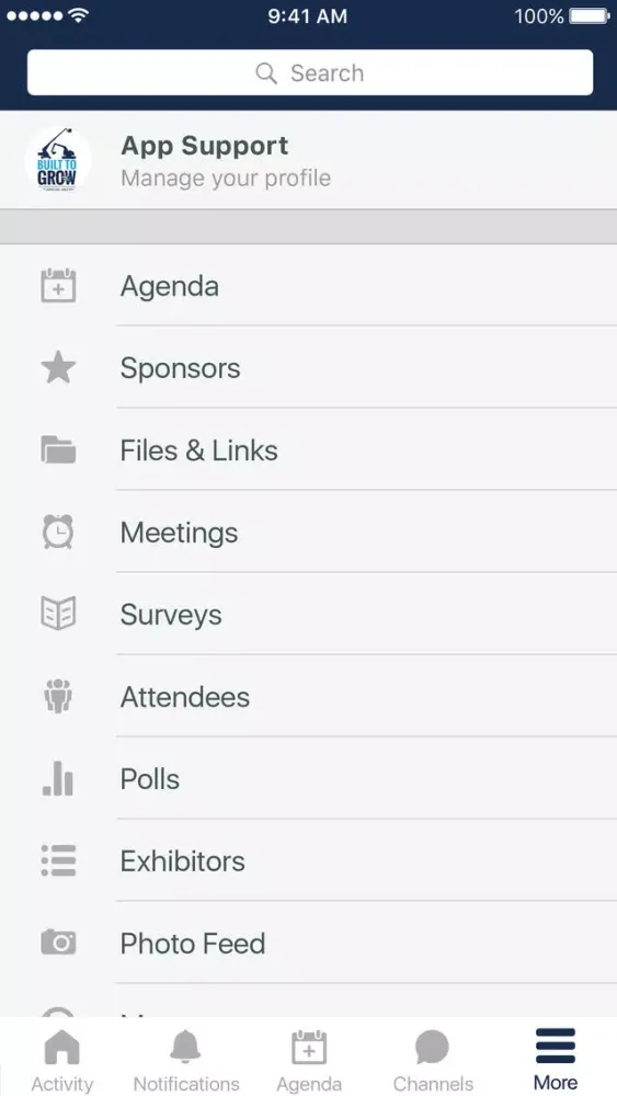 BlueLine 2018 Annual Meeting Screenshots