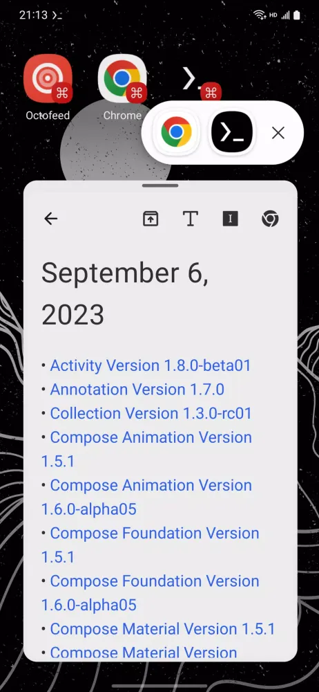 Shortcuts Screenshots