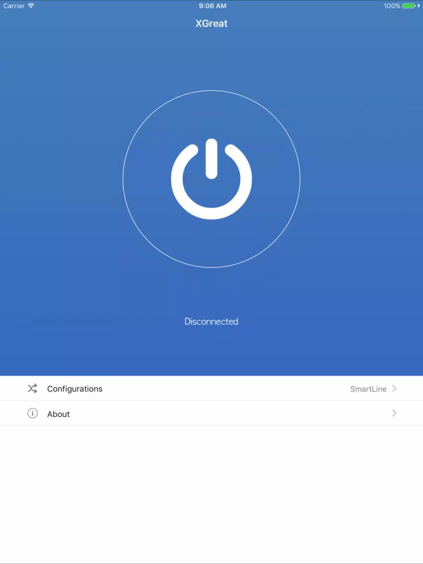 VPN XGreat iPad 应用截图