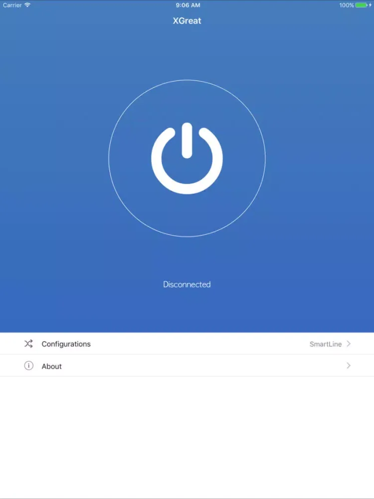 صور VPN XGreat iPad 