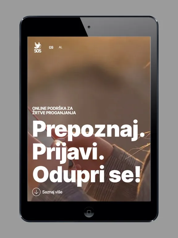 SOS podrška iPad  Screenshots