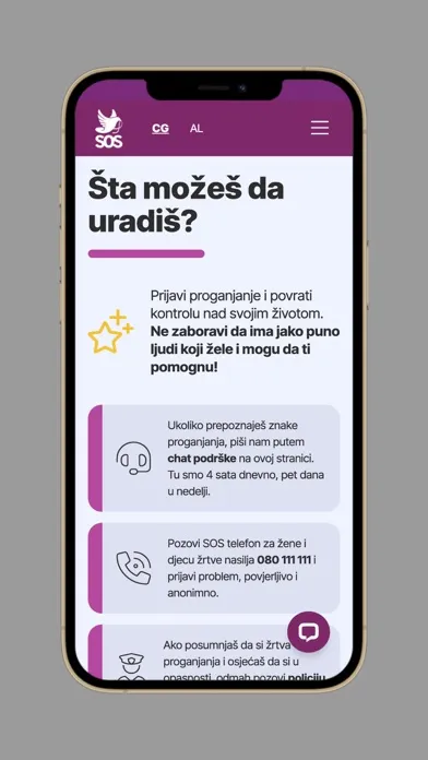 SOS podrška Screenshots