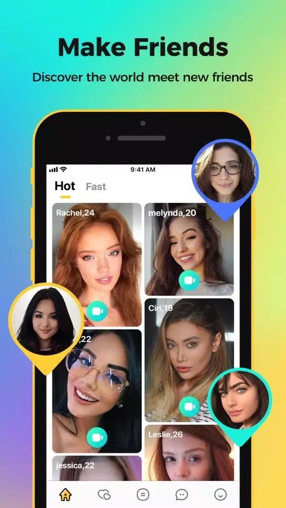 Capturas de tela do ZliveHouse-Match,Chat,Meet Her