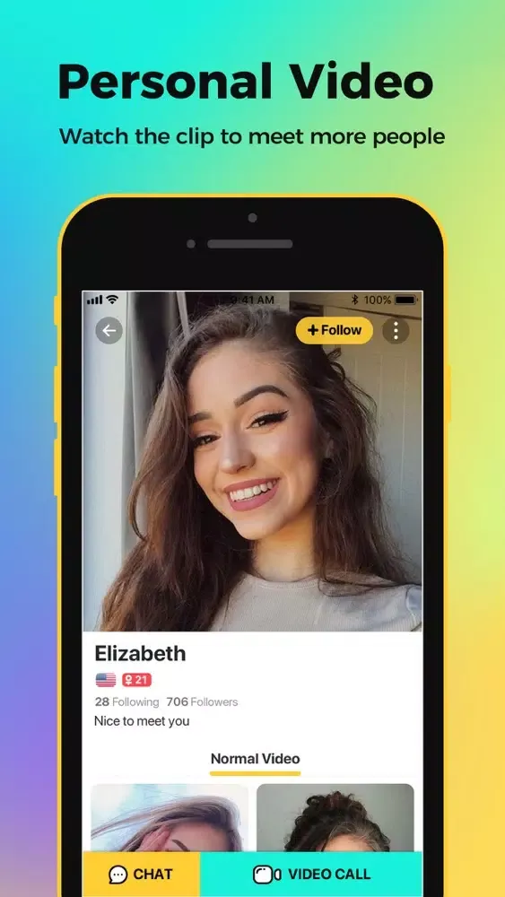 Capturas de tela do ZliveHouse-Match,Chat,Meet Her