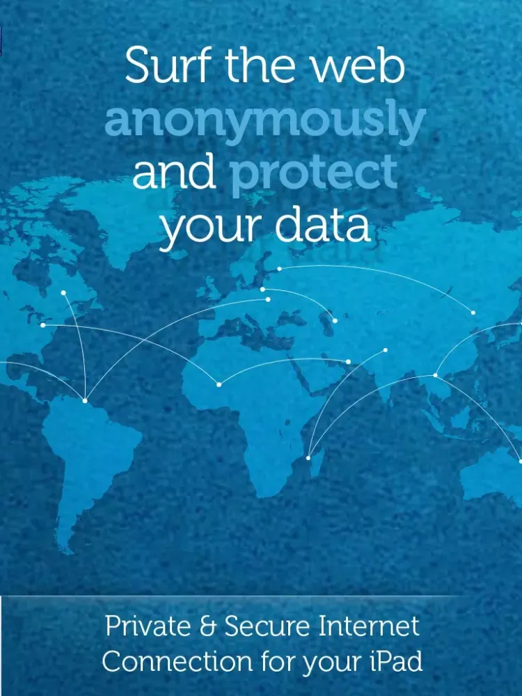 Faceless VPN Connection iPad 應用截圖