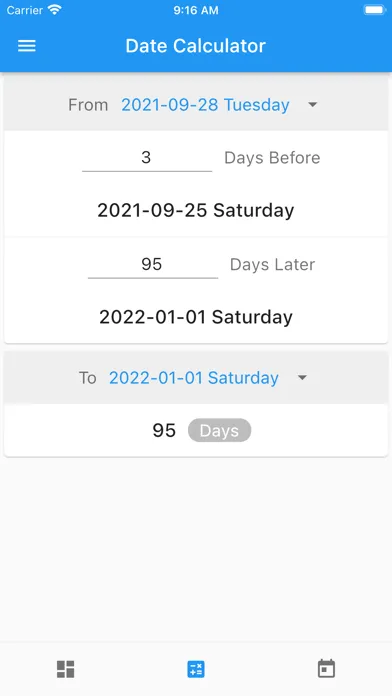 Скриншоты Days Counter (Countdown Days)