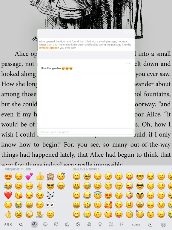 BookThoughts iPad  스크린샷