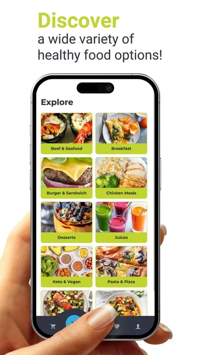 Fit Food Factory app 스크린샷