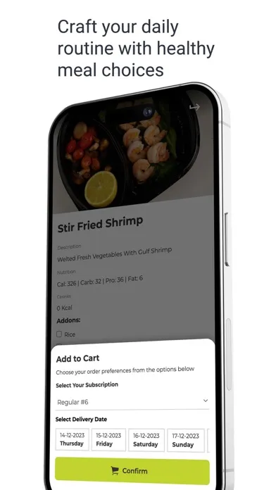 Fit Food Factory app 스크린샷